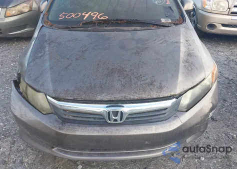 2012 Honda Civic Lx from USA, damaged, VIN 2HGFB2F55CH500496